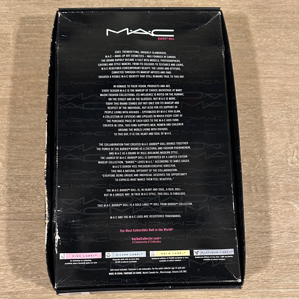 MAC Cosmetics Barbie Doll with Black Boots - Picture 3 of 5